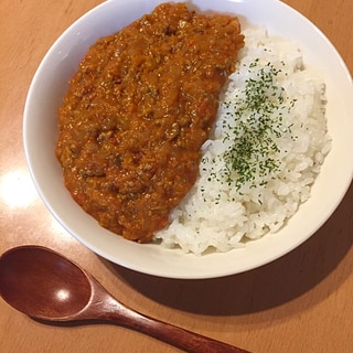 フライパンでキーマカレー♡